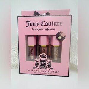 Juicy Couture Blush & Highlighter 3-Piece Liquid Set